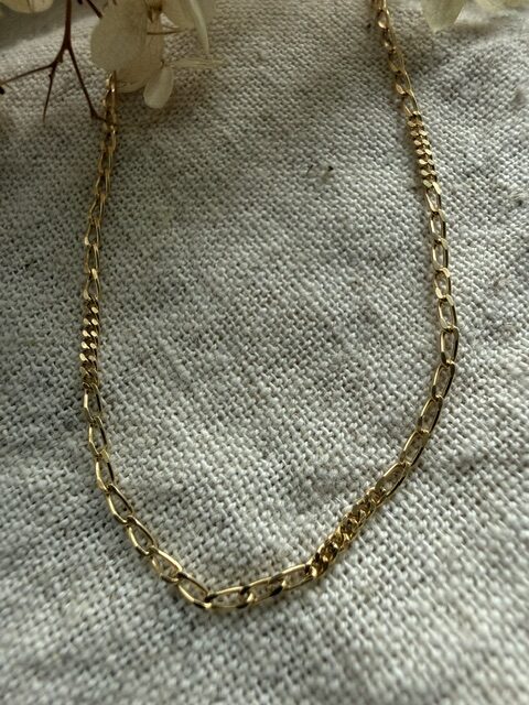 18K Vintage - Halsband Fantasi 44cm
