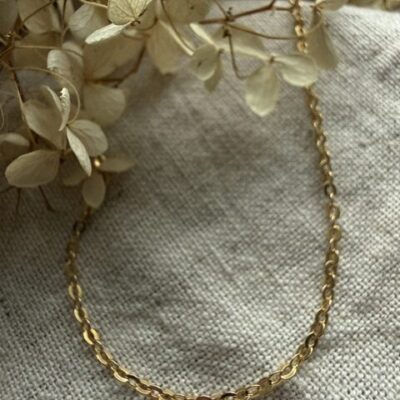 18K Vintage - Halsband Ankarlänk 45cm