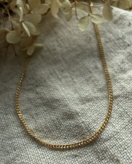 18K Vintage - Halsband Pansar 41cm