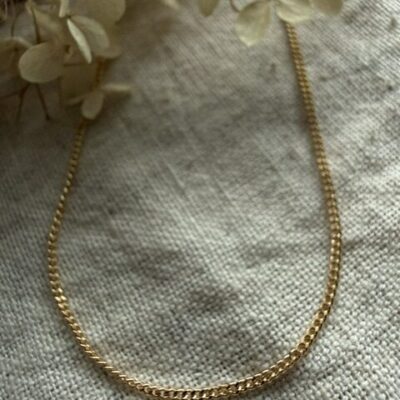 18K Vintage - Halsband Pansar 41cm