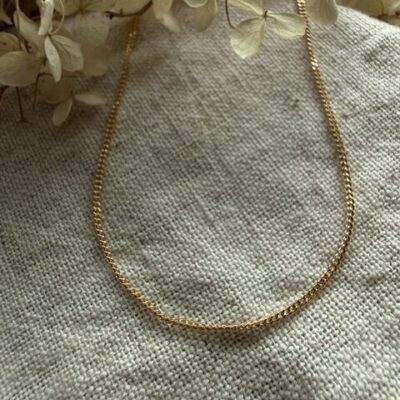 18K Vintage - Halsband Pansar 45,5cm