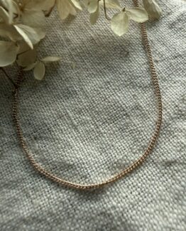 18K Vintage - Halsband Pansar 38cm