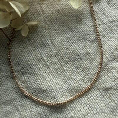 18K Vintage - Halsband Pansar 38cm